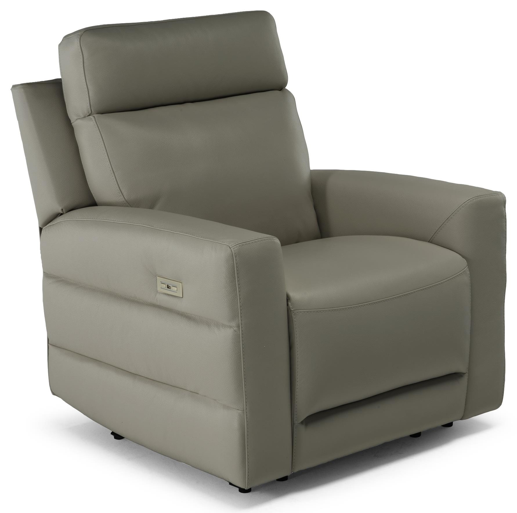 Natuzzi Editions Benevolo 430795370 Leather Power Reclining Chair